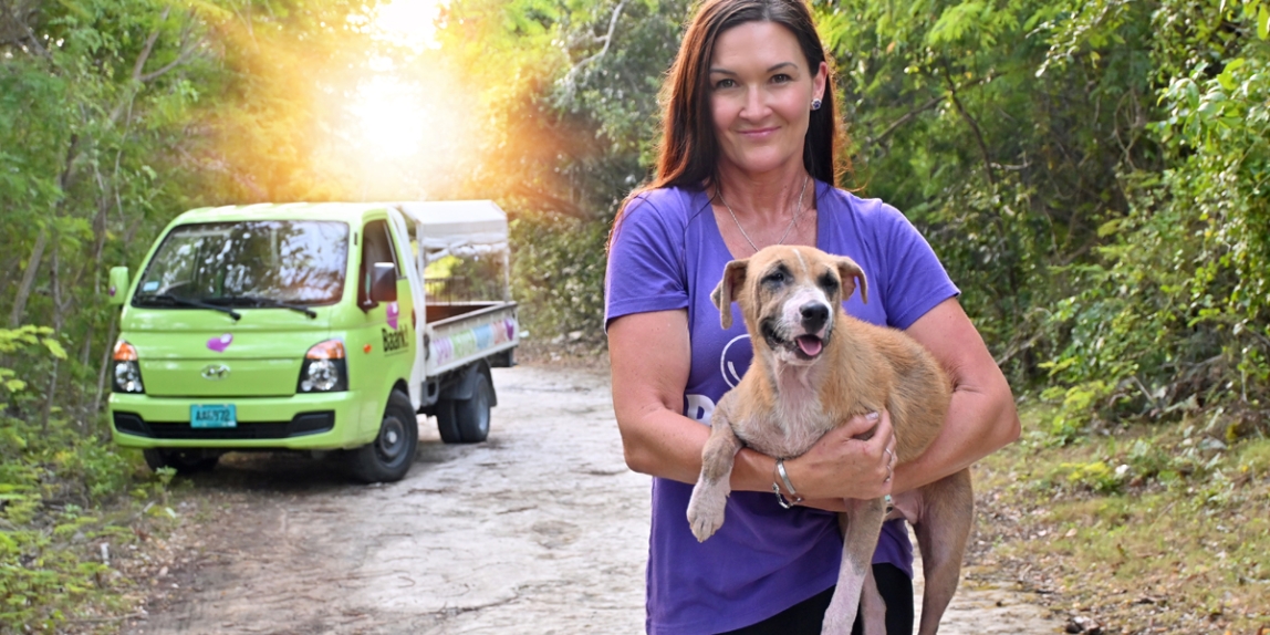 Bahamas animal welfare advocate Lissa McCombe